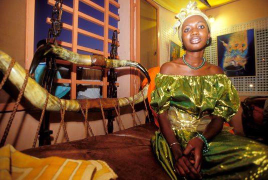 SENEGALDakartraditional "Signares" dress for special occasions